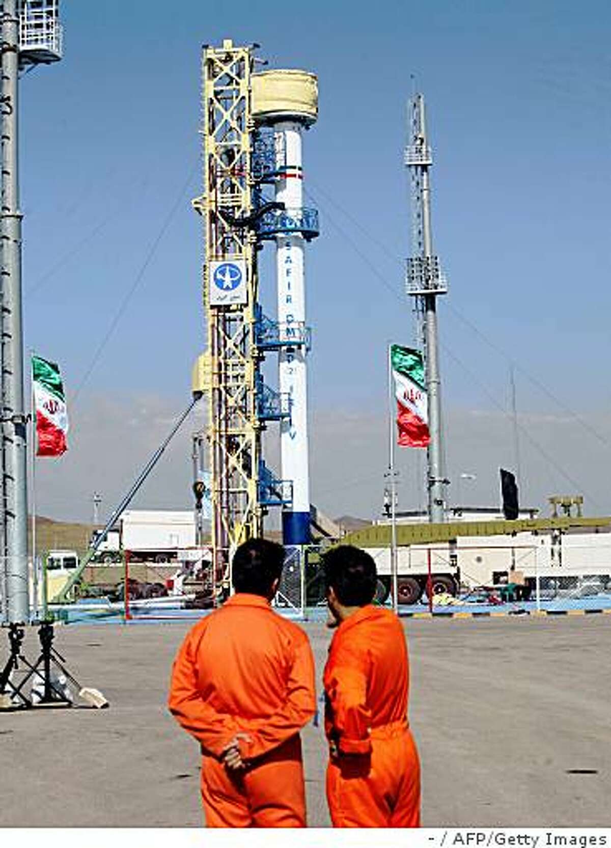 Iran shows missile power with satellite launch