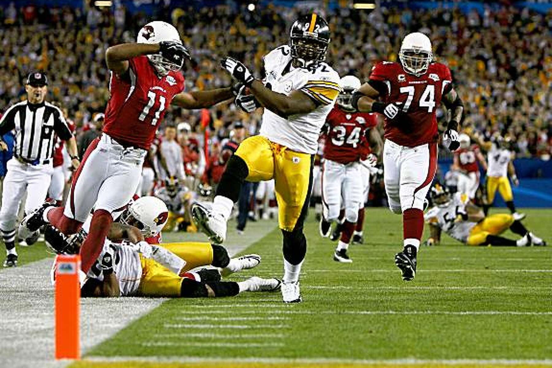 super bowl 43 james harrison interception