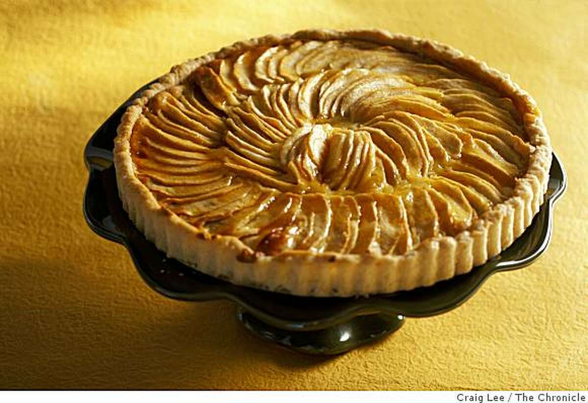Apple tart, in San Francisco, Calif., on January 15, 2009. Food styled by Debra Day.