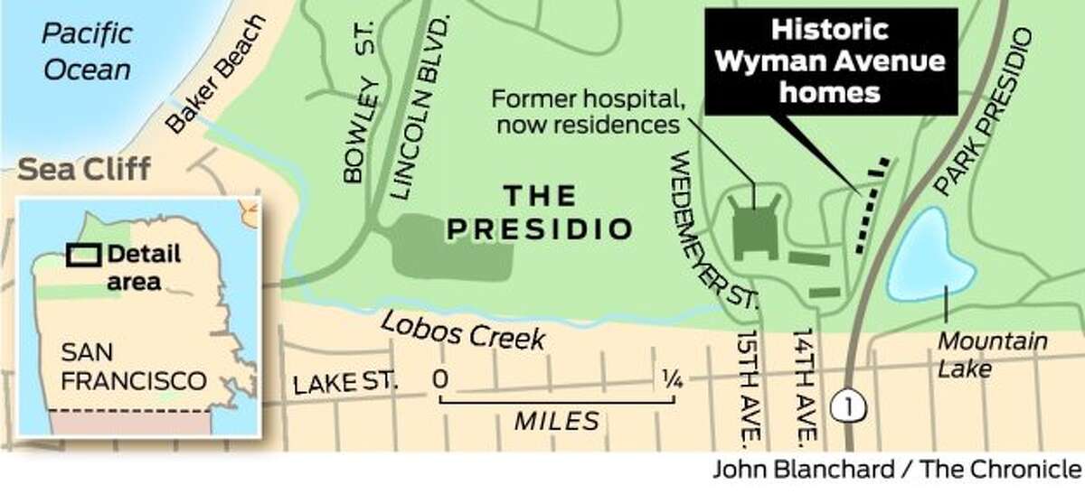 Carefully refurbished Presidio homes for rent