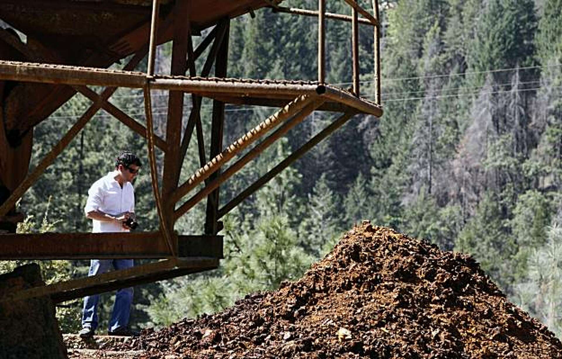 Inside a toxic hellhole, Iron Mountain Mine
