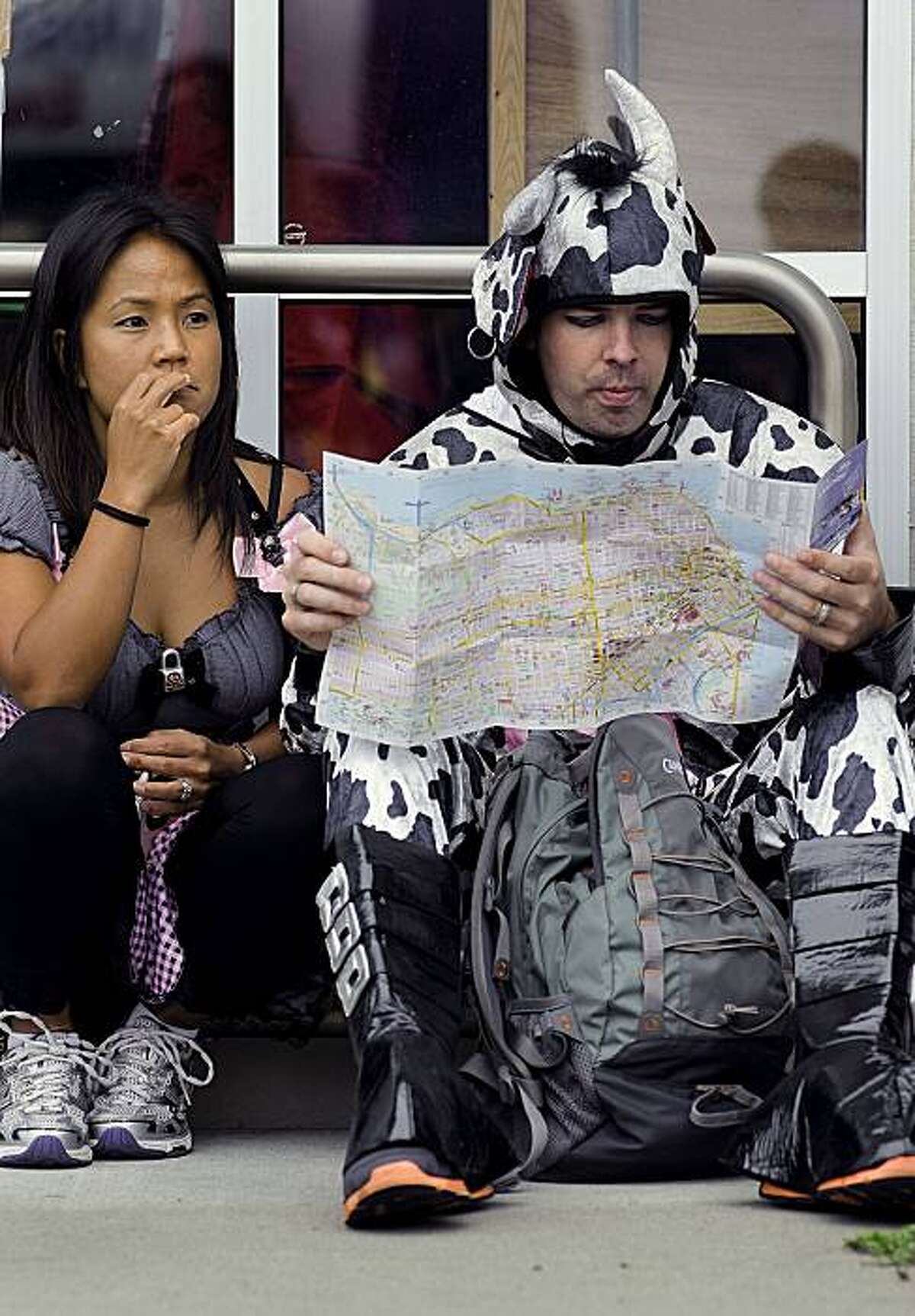 Wild, wacky scavenger hunt on streets of S.F.