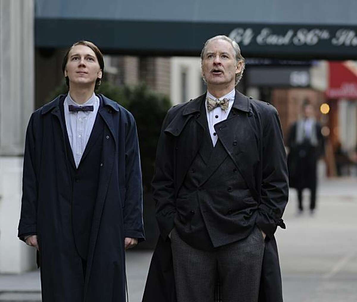 Paul Dano and Kevin Kline in "The Extra Man."