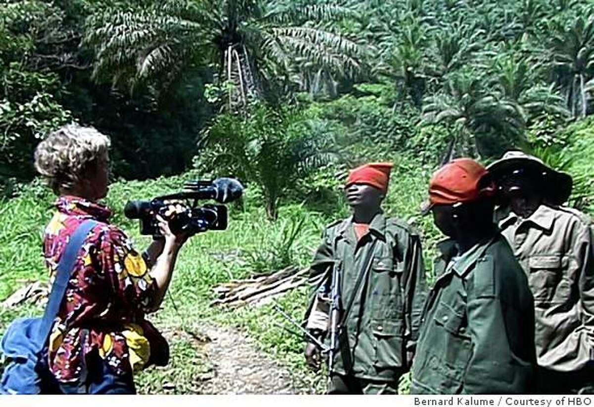 THE GREATEST SILENCE: RAPE IN THE CONGO: Lisa F. Jackson (left). photo: Bernard Kalume/Courtesy of HBO