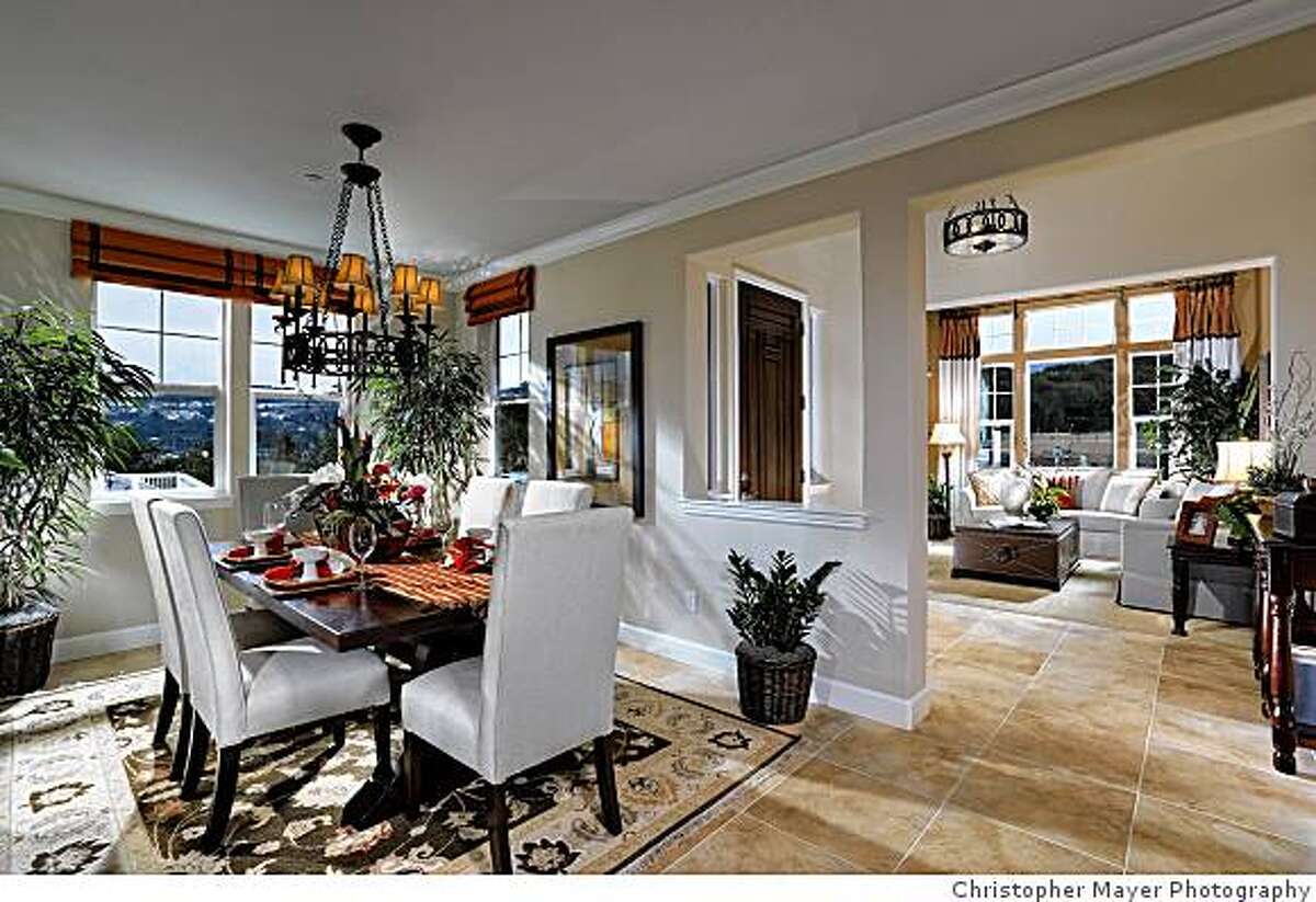 Pacifica homes framed by great outdoors