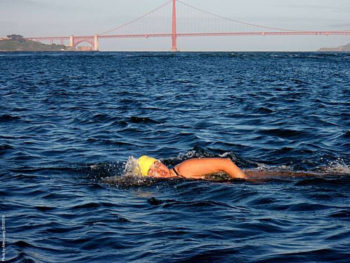 Swimming in from Alcatraz 500 times