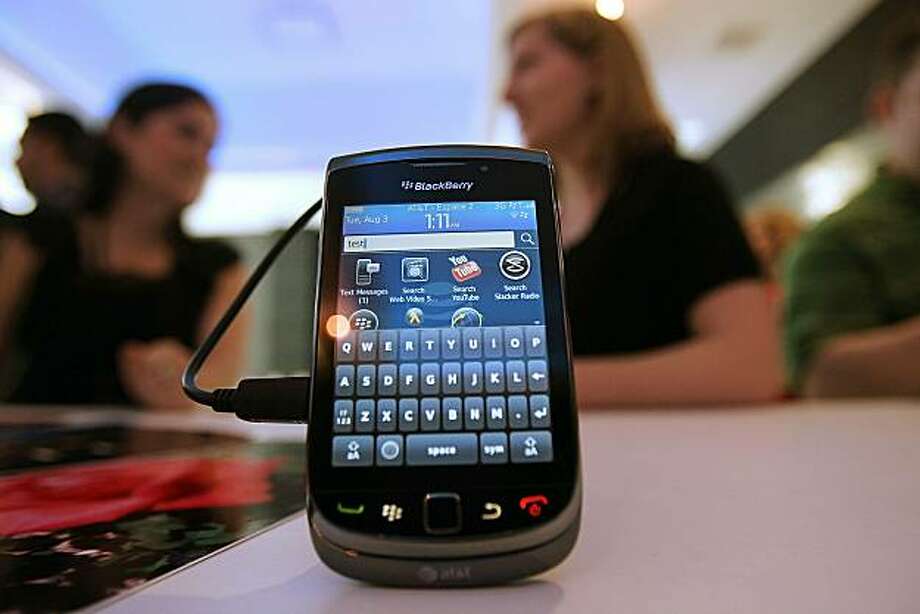 BlackBerry to release first touch-screen model - SFGate