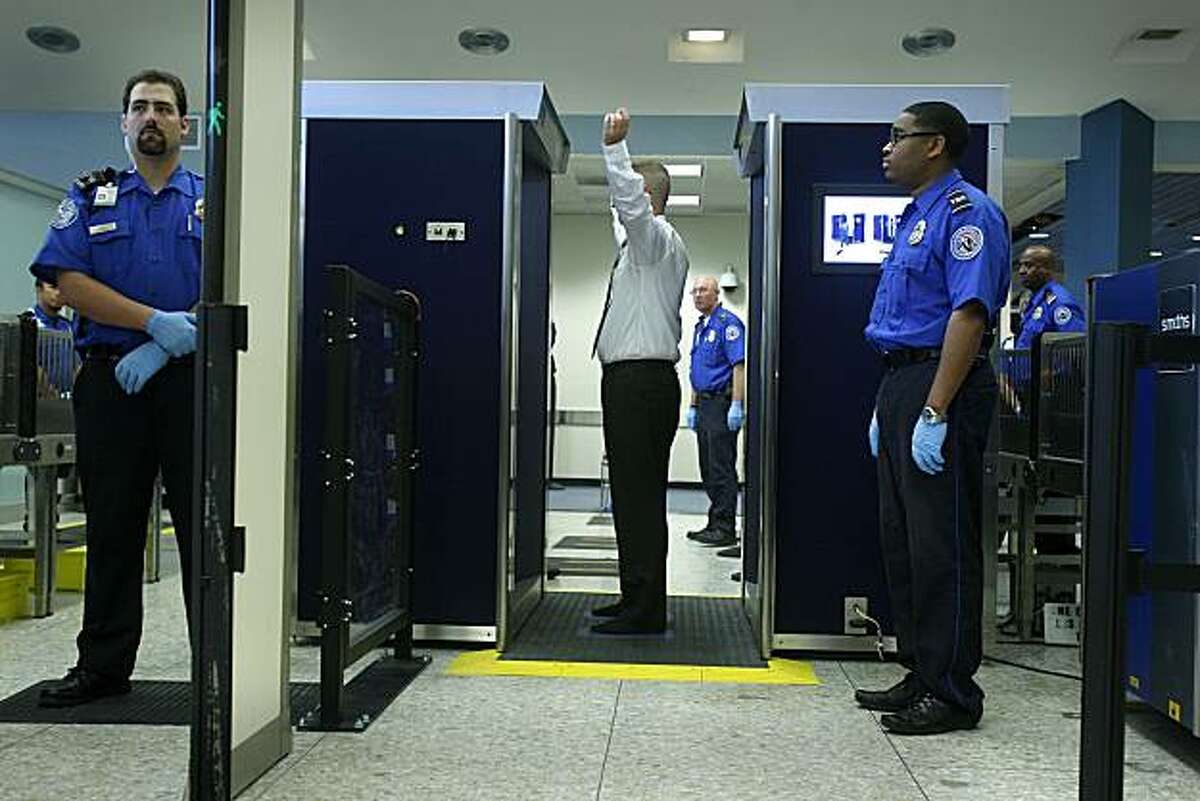 Oakland gets a look at new airport scanners