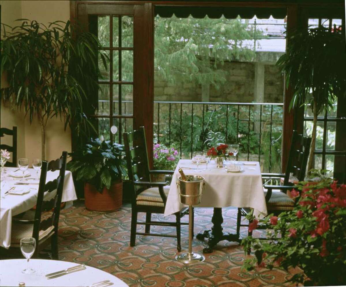 Las Canarias at La Mansion del Rio Hotel features a quiet, romantic setting.