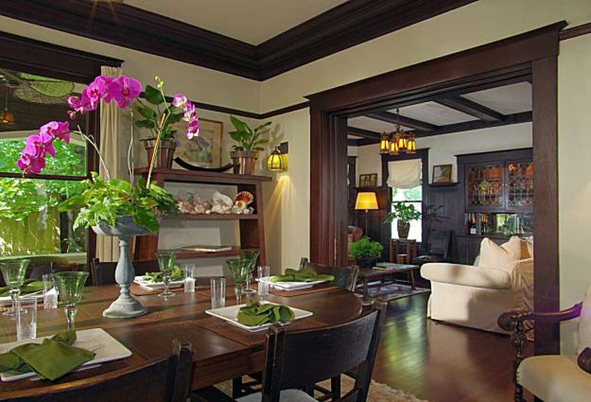 A shot of the interior area, including the dining area and living area, of 558 2nd Street East for Hot Property.