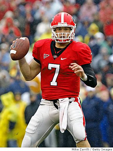 Matthew Stafford (UGA) #7 Football Jersey - Red