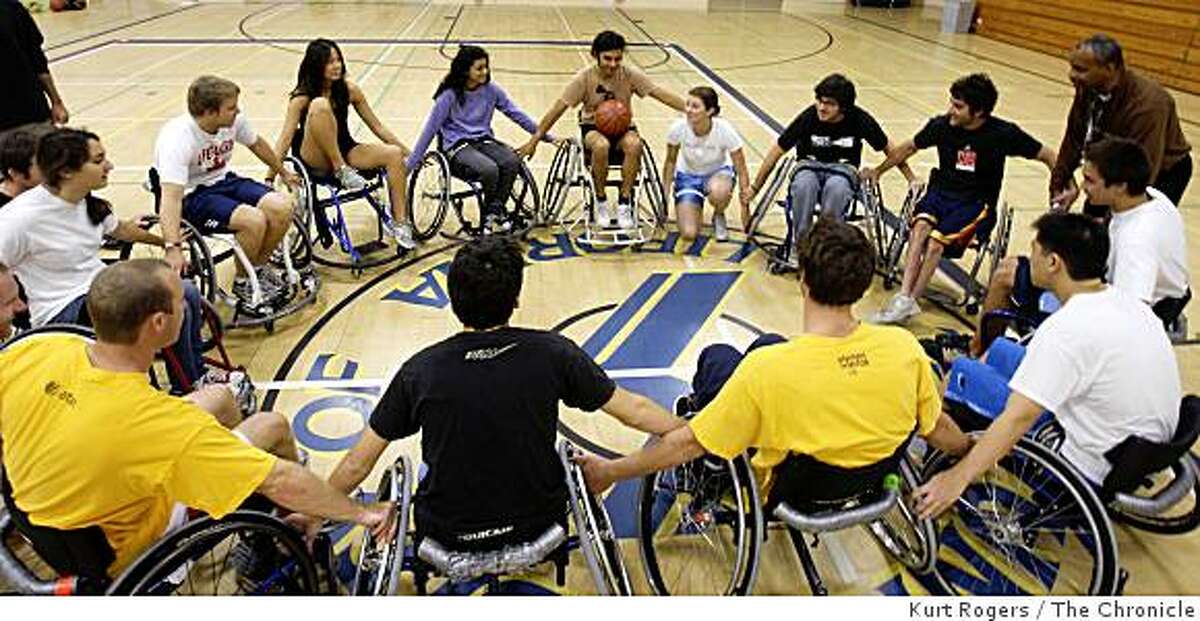 Cal wheelchair basketball draws ablebodied too