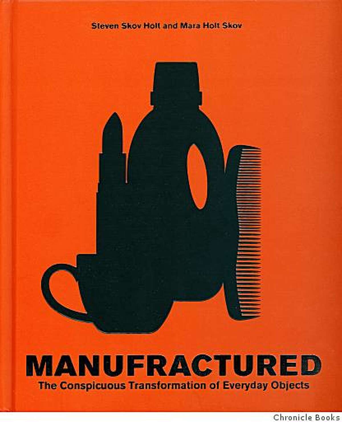 Manufractured, by Bay Area authors Steven Skov Holt and Mara Holt Skov, Chronicle Books, $35, describes how mass manufactured objects are reused as raw material for usable crafts instead of joining the wastestream or becoming landfill.