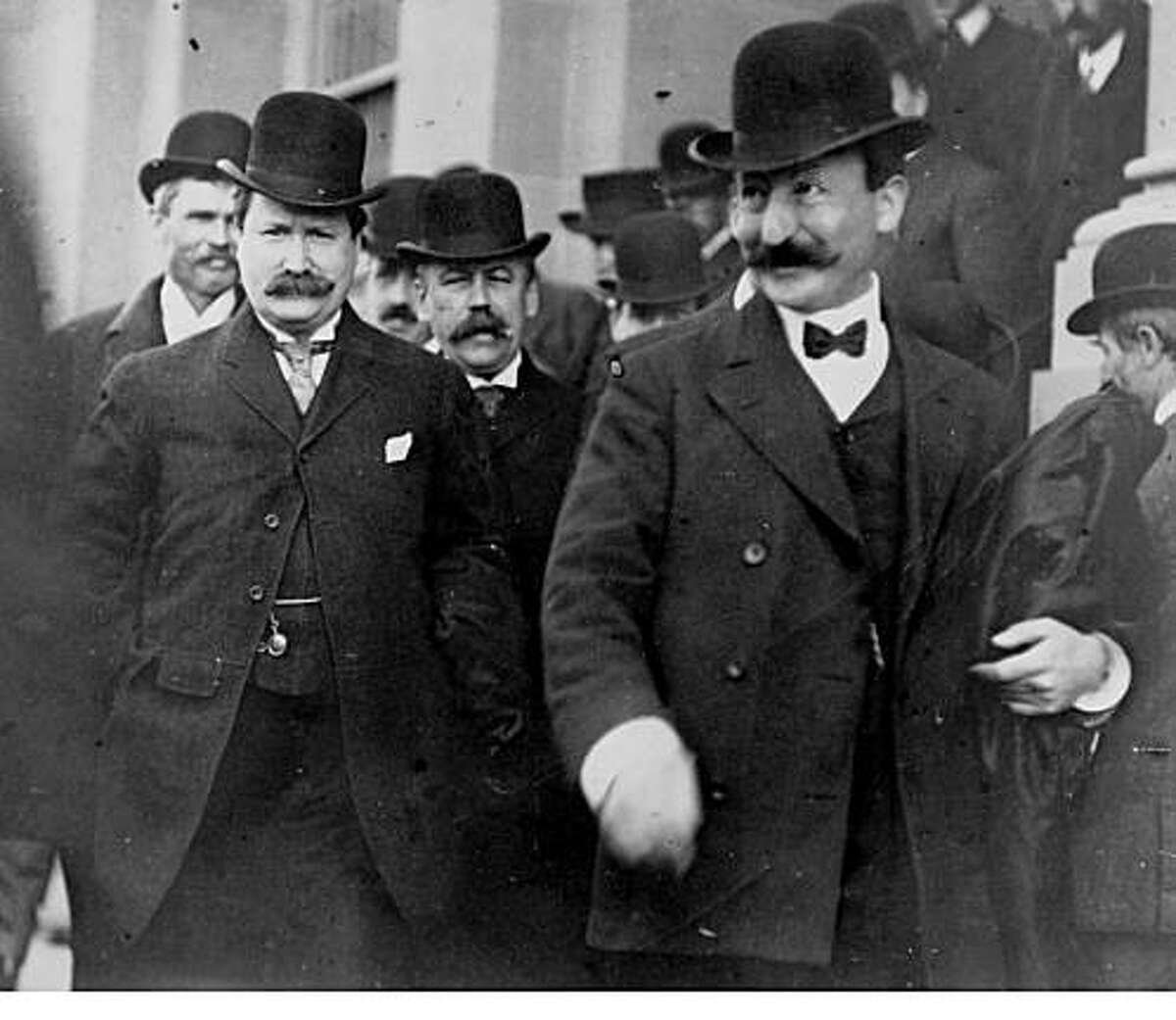Shooting interrupts 1908 Abe Ruef trial