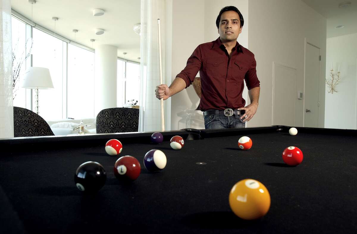 Gurbaksh Chahal in his San Francisco high-rise penthouse in downtown San Francisco, Calif. on Friday Oct. 17, 2008. Chahal is the San Jose internet entrepeneur who made a company as a teenager and sold it to Yahoo for $300 million a few years ago.He has a book coming out on Oct. 23 and will appear on Oprah the same day.