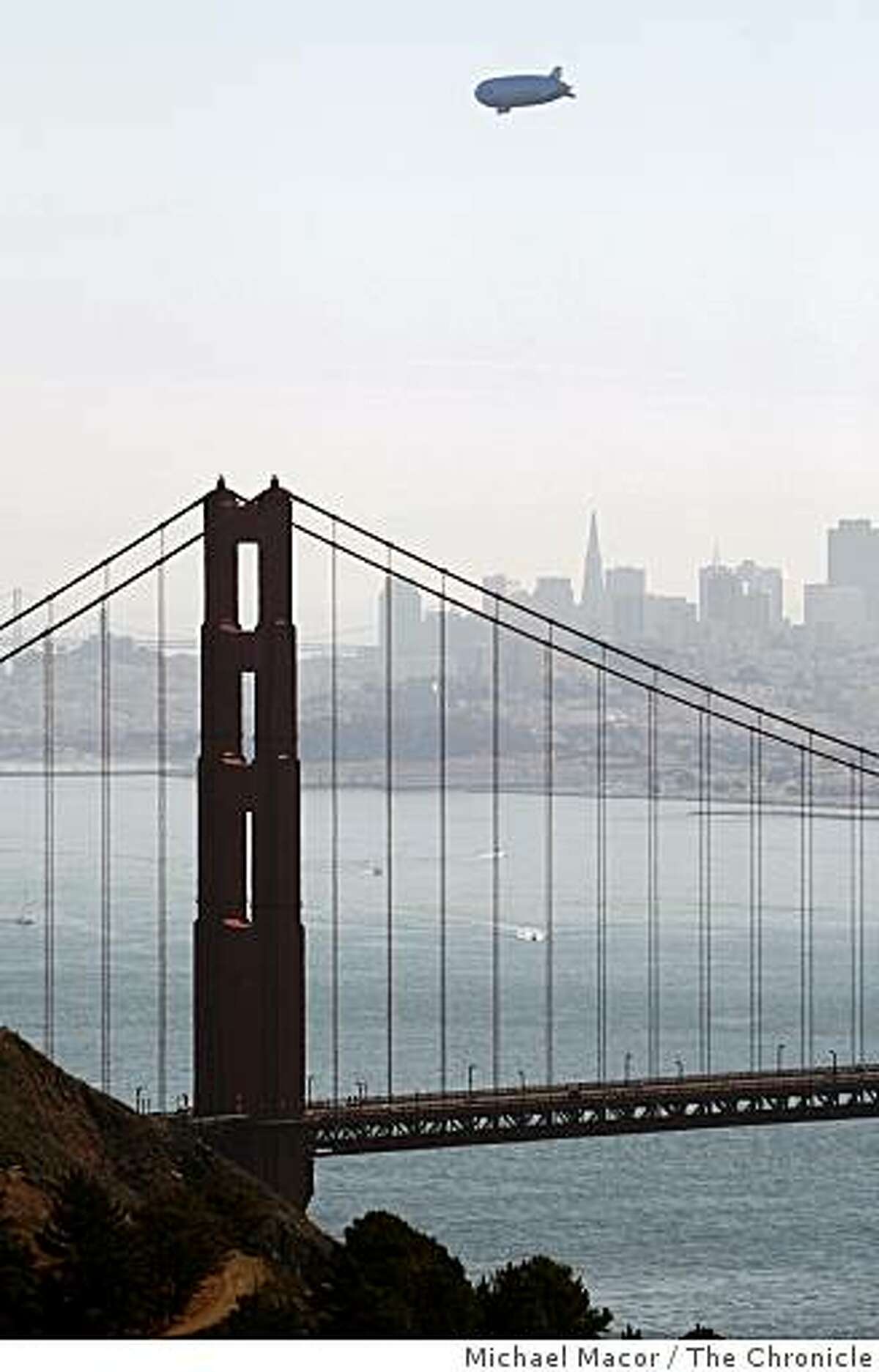 Golden Gate Seen By Eye In The Sky