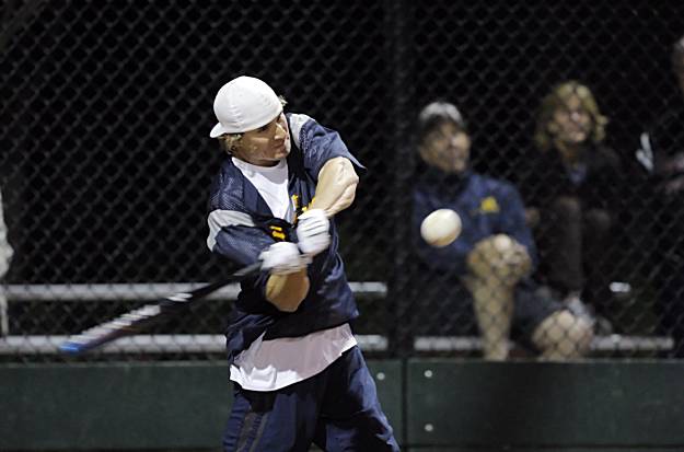 Eric Byrnes turns the page