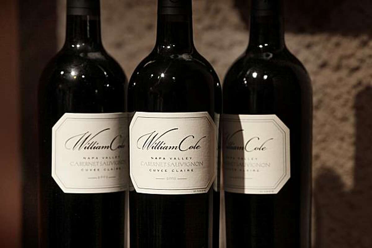 The William Cole label. William Ballentine and his wife Jane run the William Cole vineyards and winery in St. Helena, Calif. The Ballentine family has a long history in Napa Valley and make their home in an 1870s stone winery.
