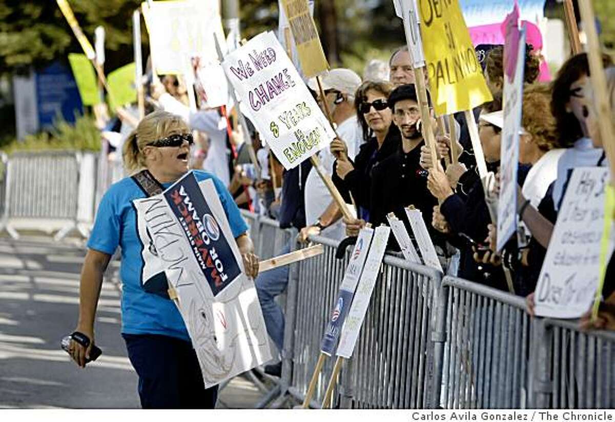 Palin Swings Through State And At Obama