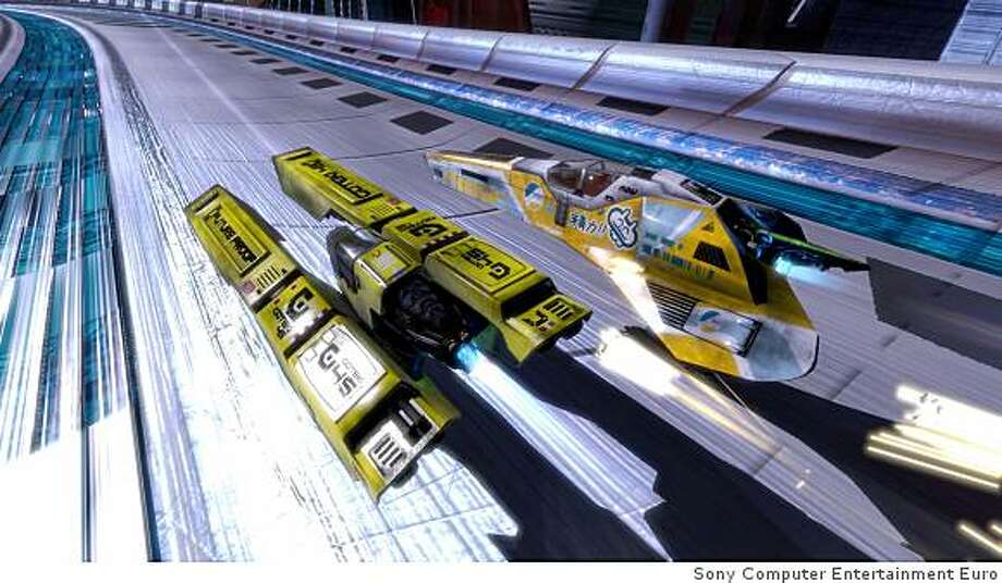 Wipeout Hd Breaks From Racing Game Pack Sfgate