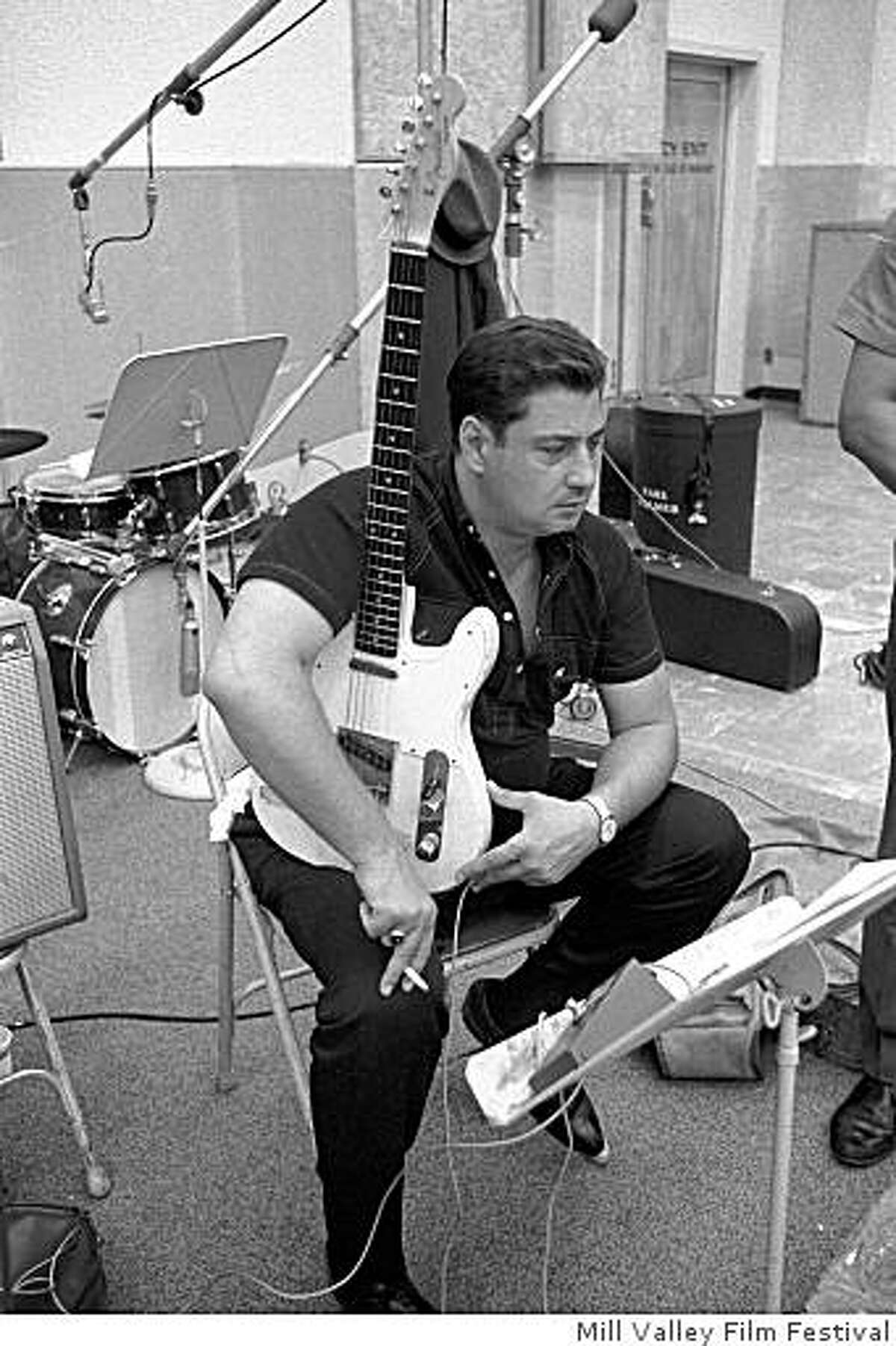 "The Wrecking Crew," a documentary about musicians. Pictured: Tommy Tedesco.