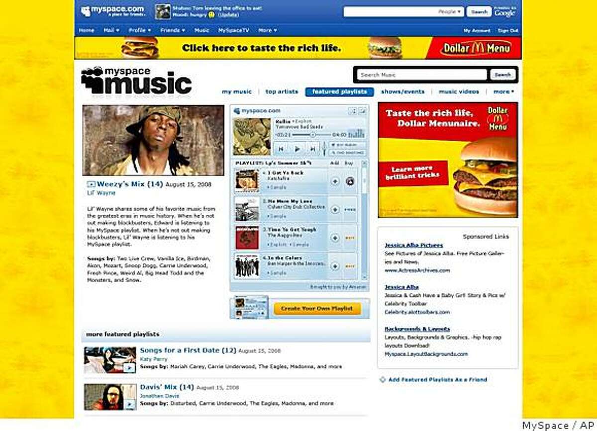 MySpace adds millions of free songs