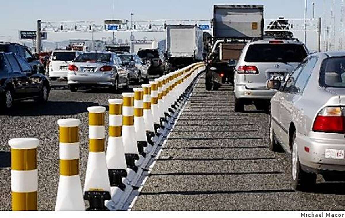 Bay Bridge Easing the lane maze