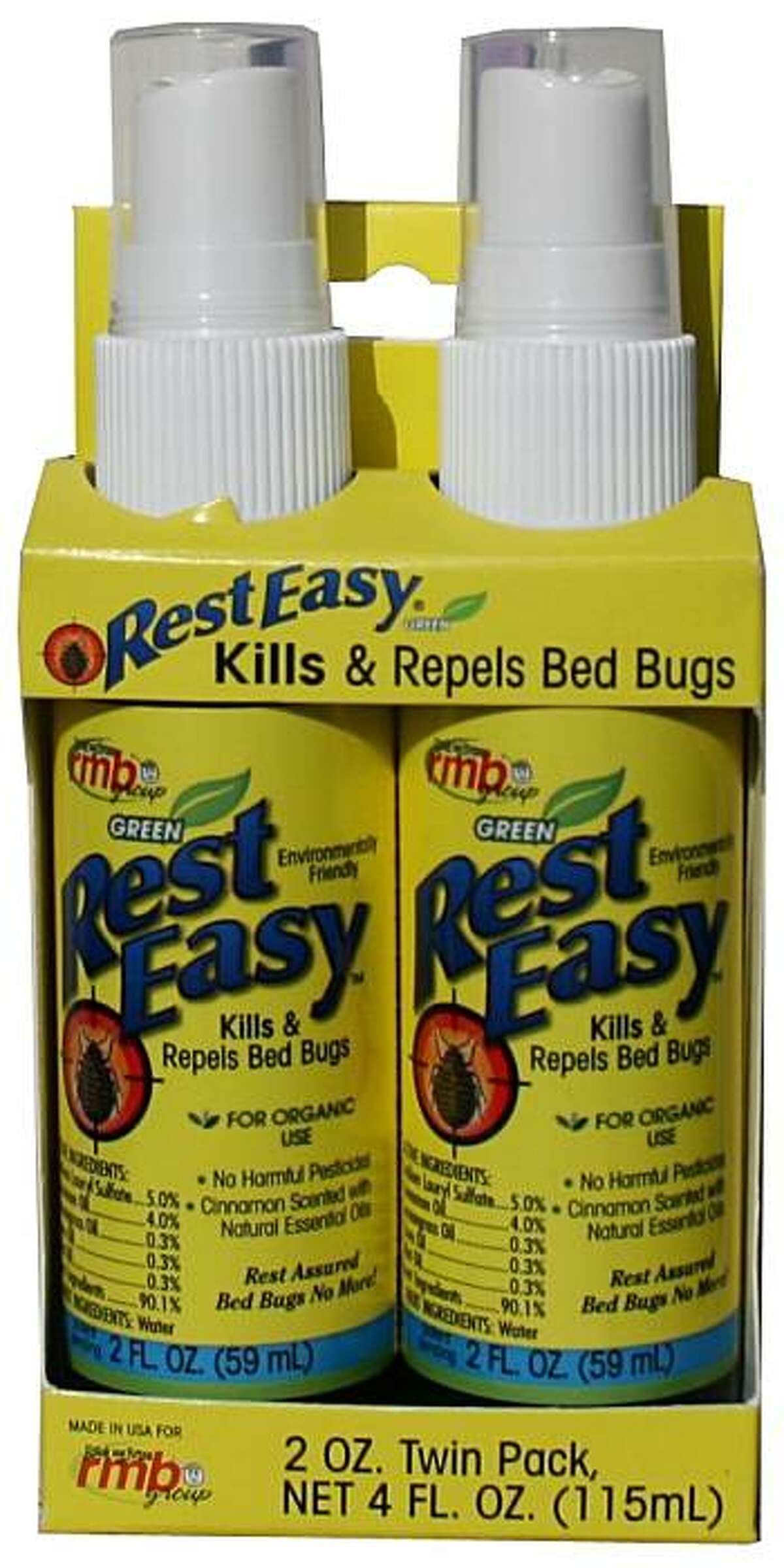 Rest Easy bedbug spray