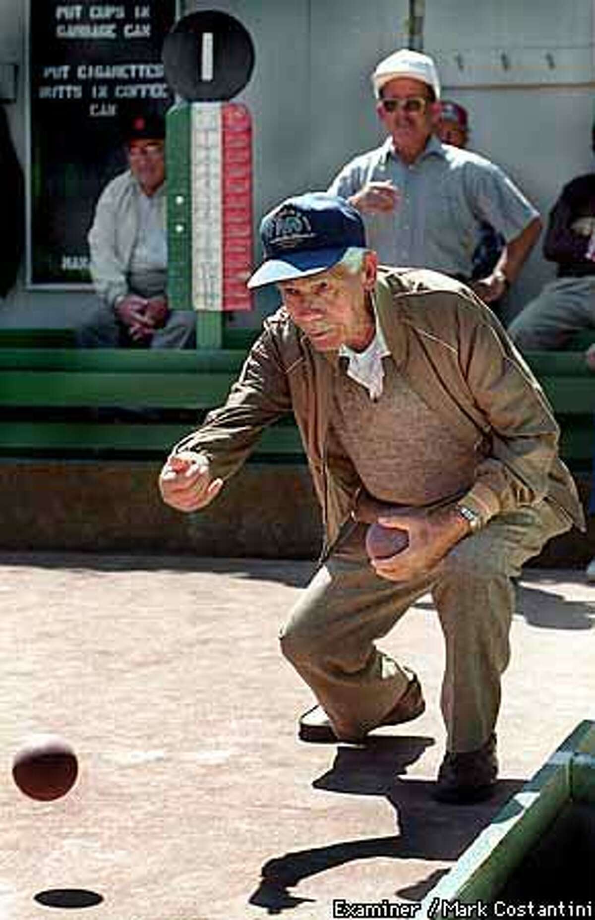 An echo of Italy Bocce ball in the Excelsior