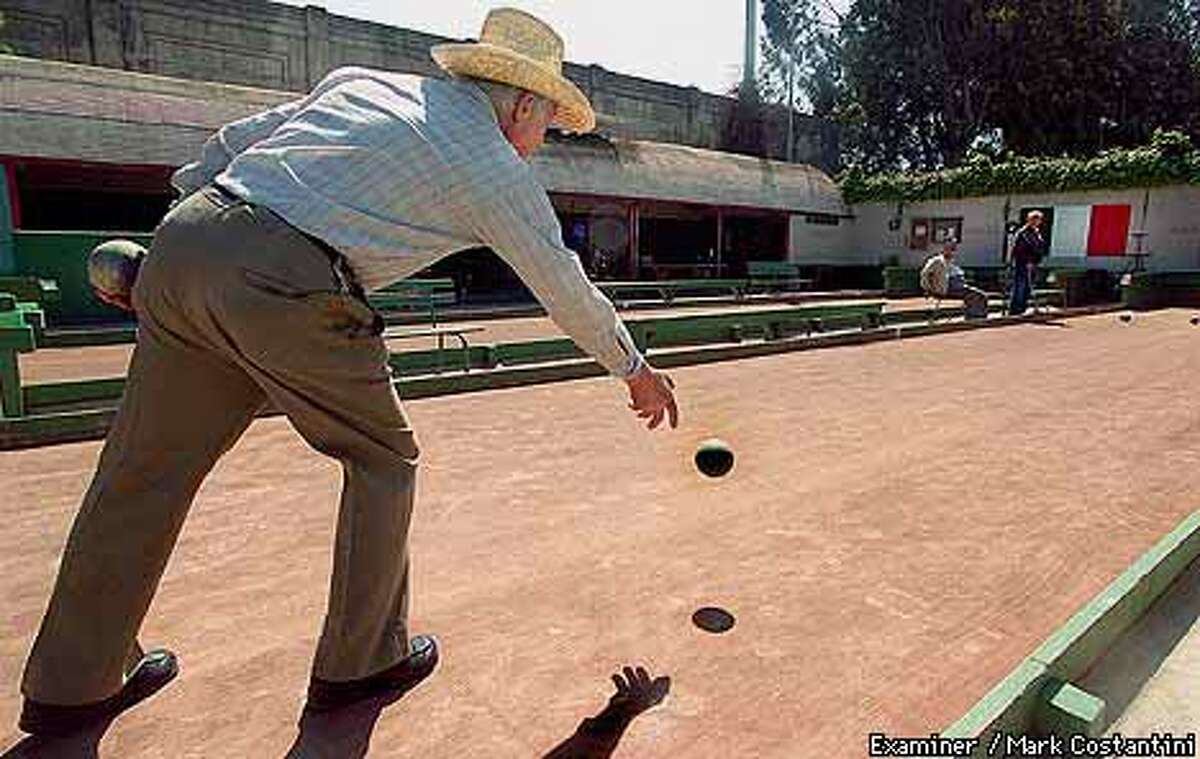 An echo of Italy Bocce ball in the Excelsior