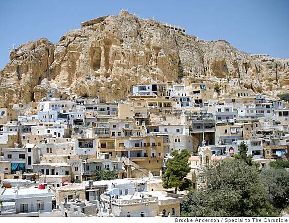 In the ancient town of Maaloula the ancient language of Aramaic lives on.
