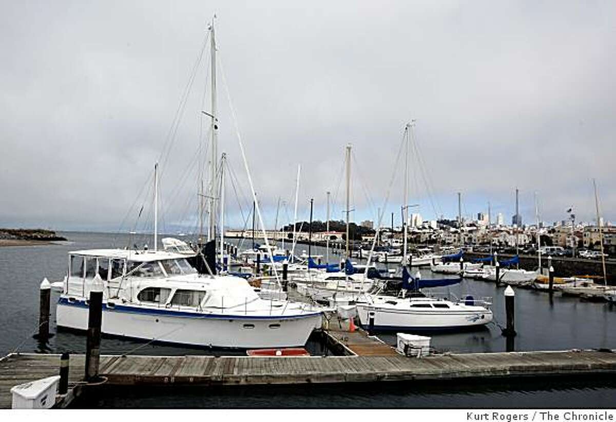 The city is moving forward with plans to renovate its Marina Yacht Harbor on Wednesday, July 30 2008 in San Francisco , Calif Photo by Kurt Rogers / The Chronicle.