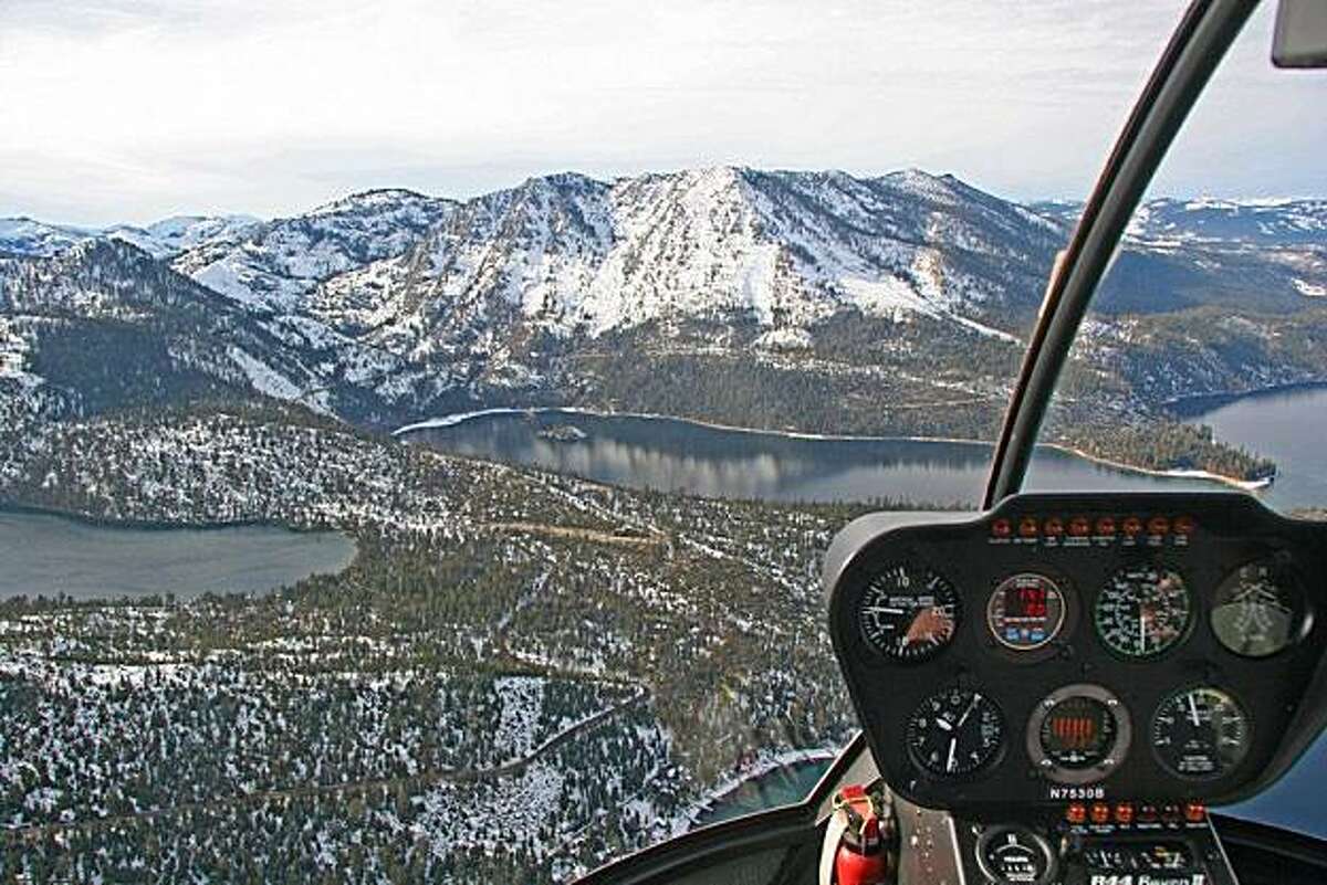 helicopter tours lake tahoe