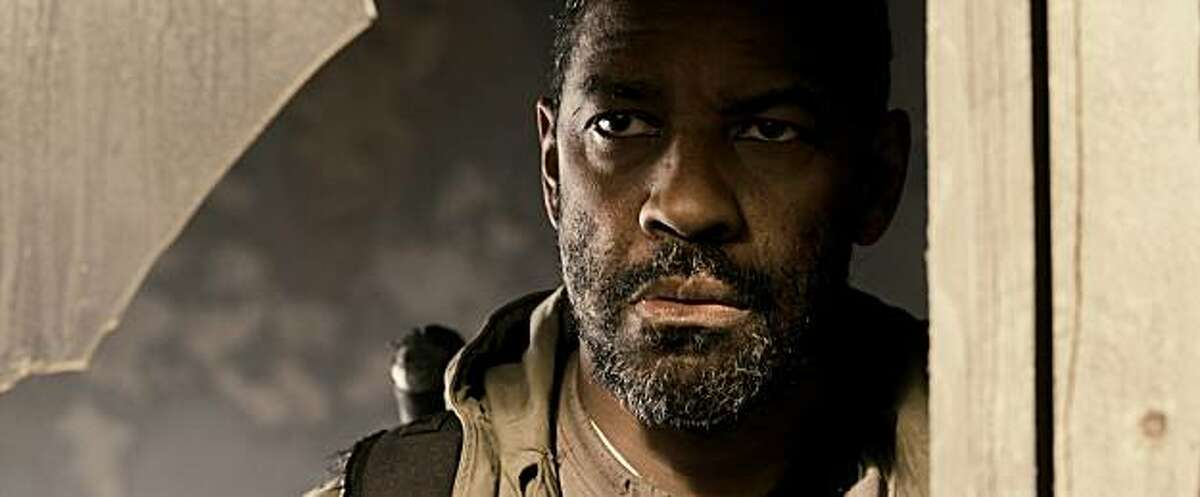 DENZEL WASHINGTON as Eli in Alcon Entertainment?•s action adventure film ?’The Book of Eli,?“ a Warner Bros. Pictures release.