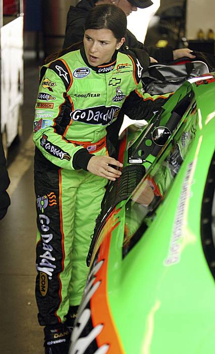 Patrick gets a taste of NASCAR at Daytona