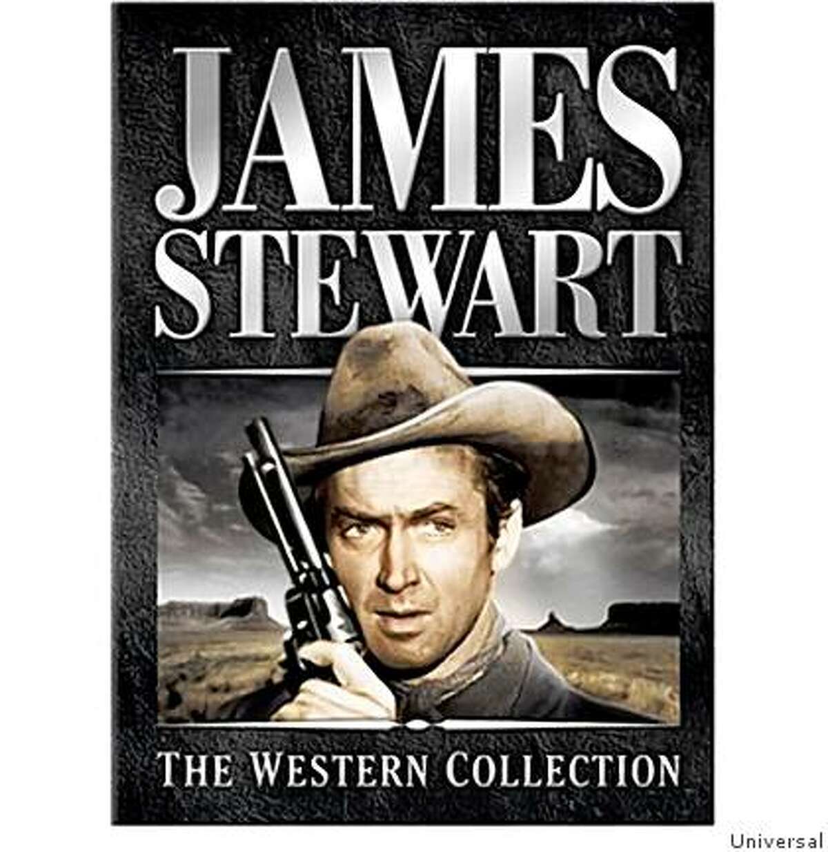 DVD cover: James Stewart: The Western Collection