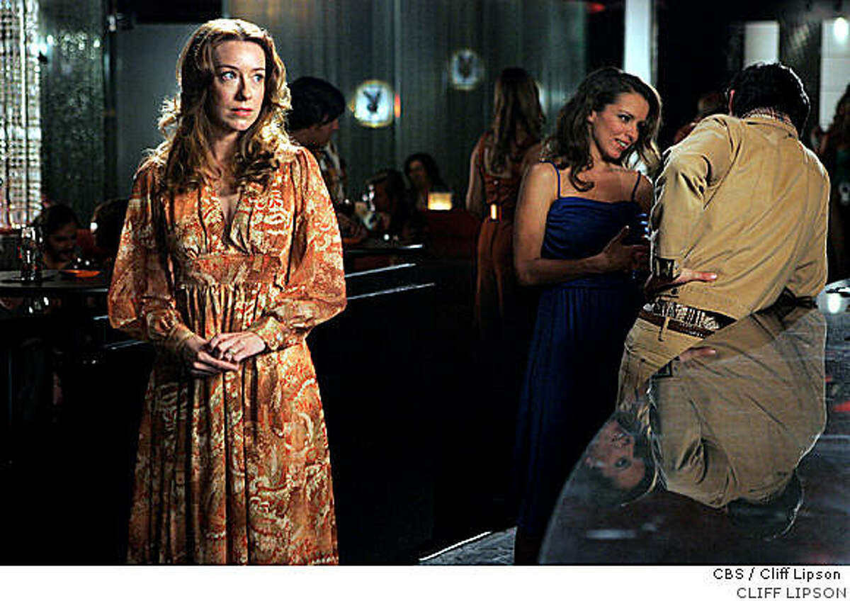 In this image released by CBS, actress Molly Parker is shown in character in a scene from the CBS series "Swingtown," premiering Thursday, June 5 at 10:00 p.m. EDT. (AP Photo/CBS, Cliff Lipson) ** MANDATORY CREDIT; NO ARCHIVE; NO SALES; NORTH AMERICA USE ONLY **
