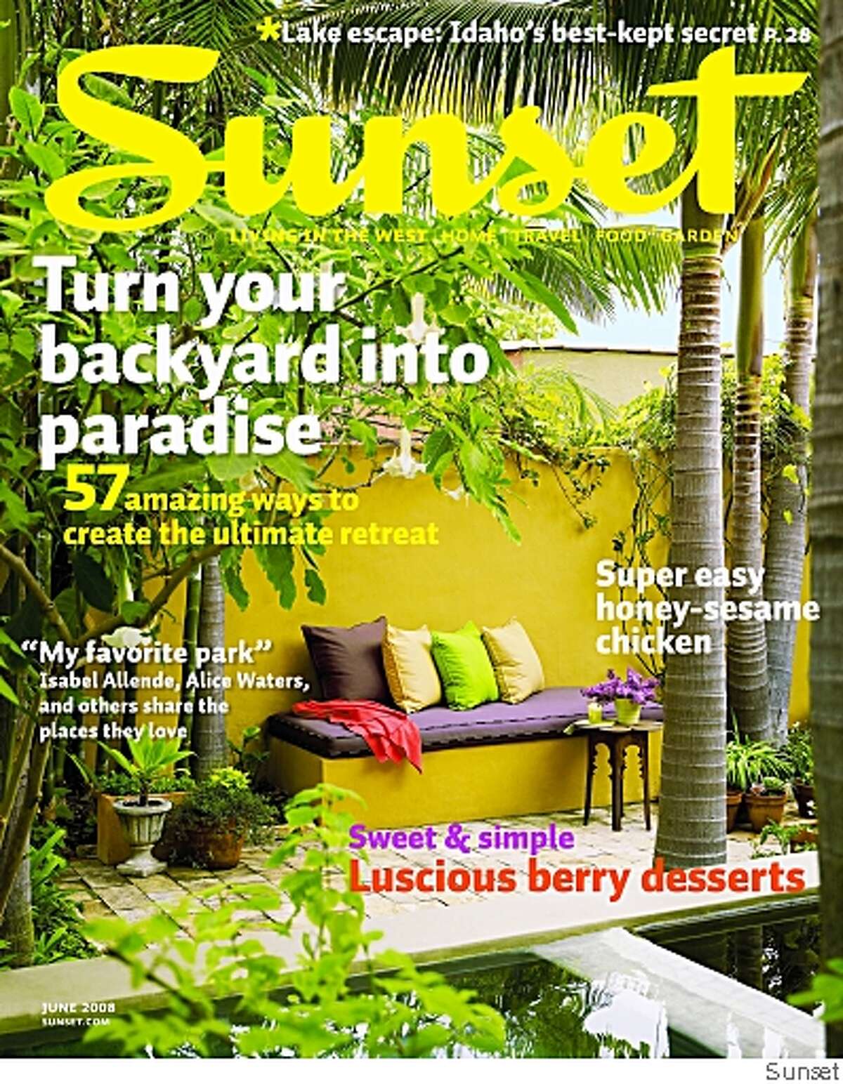Sunset magazine hosts eco-friendly party