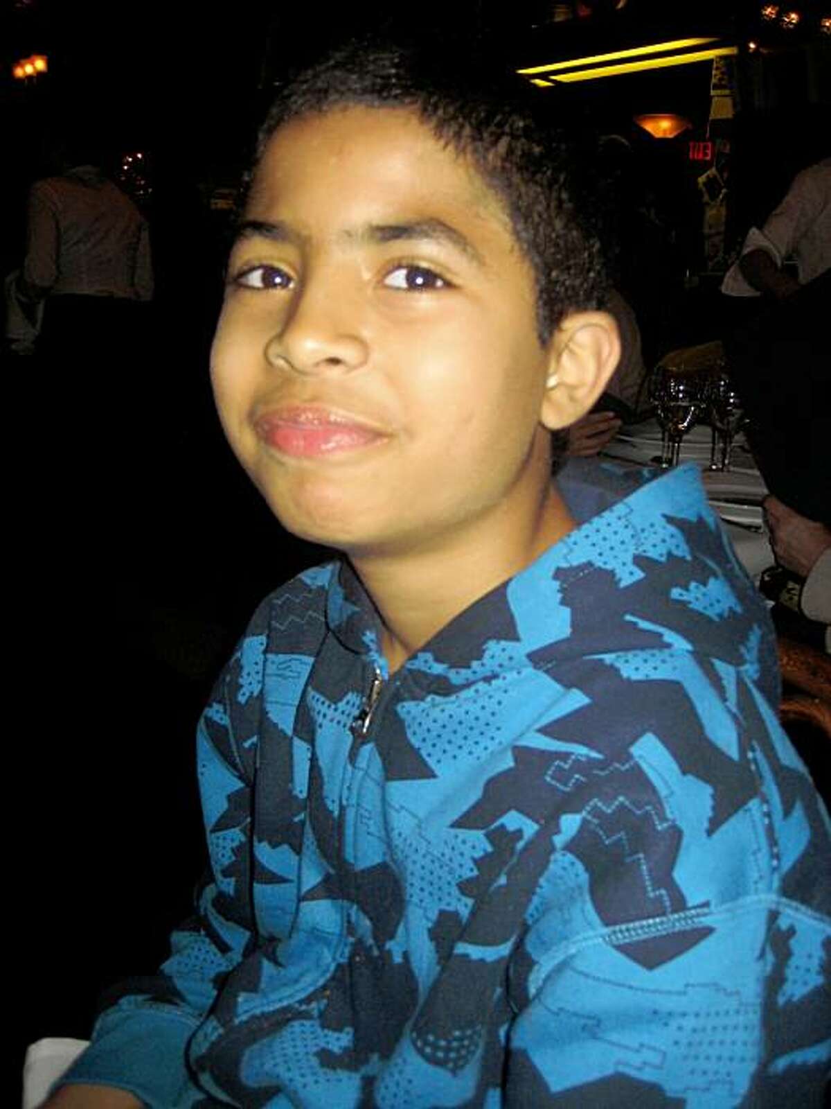 Hatim Mansori, 11, was stabbed coming home from baseball practice on a Muni bus. It was his first ride alone on Muni.