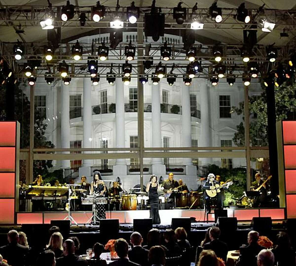 Anything goes at White House music series