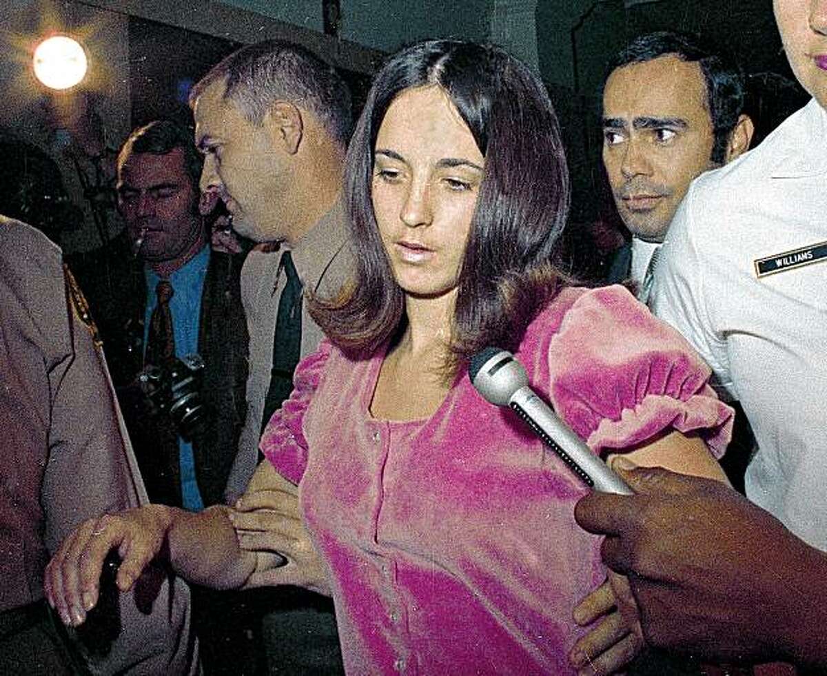 ** FILE ** In this 1969 file photo, Susan Atkins, is shown. Atkins, who admitted killing actress Sharon Tate 40 years ago, has died. She was 61. Atkins died late Thursday night Sept. 24, 2009 at a prison hospital in Chowchilla where she had been moved when she became ill. (AP Photo, File)