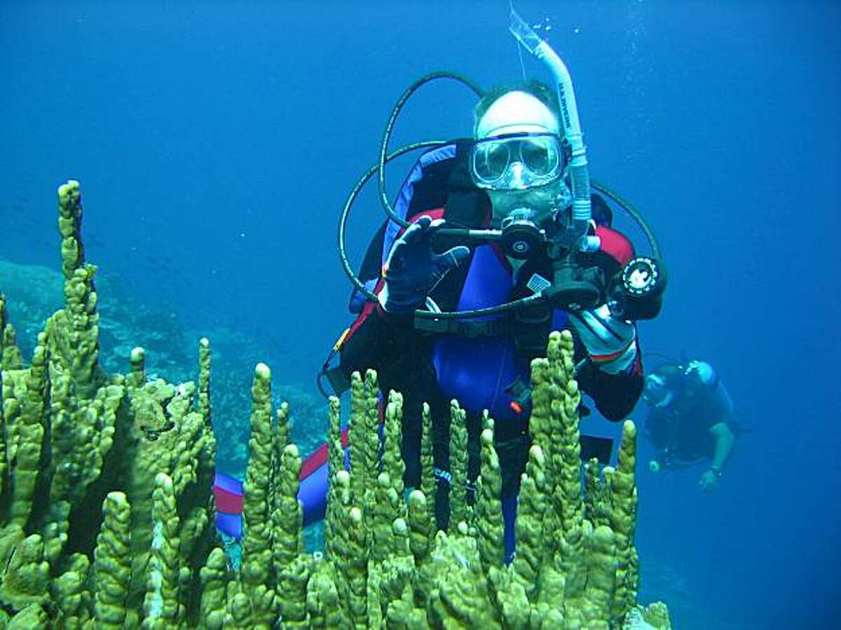 Scuba diving in Kosrae, Micronesia