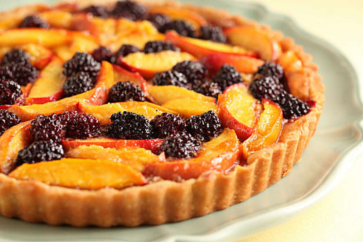 Fruit Tart in San Francisco, Calif., on August 12, 2009. Food styled by Rachael Daylong.