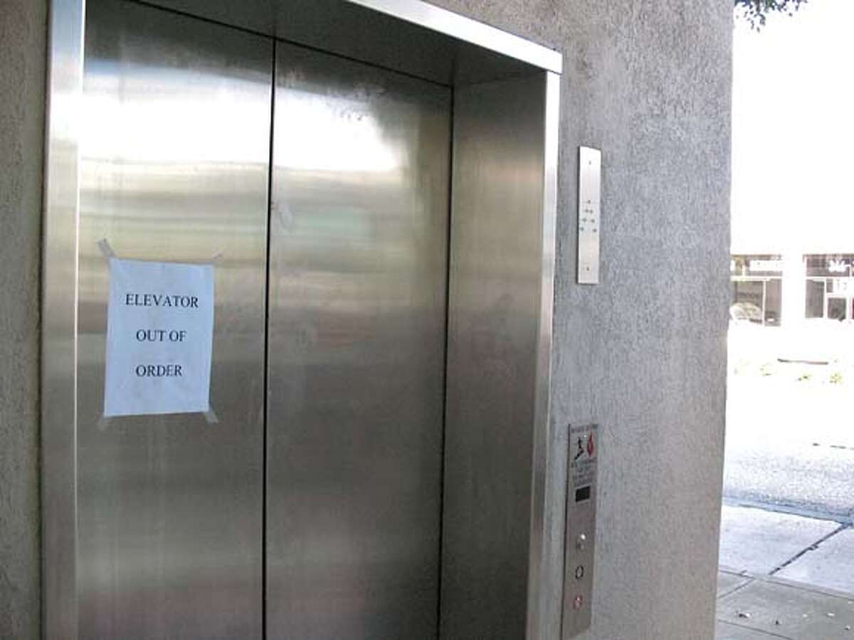 San Francisco Garage elevator soon will work
