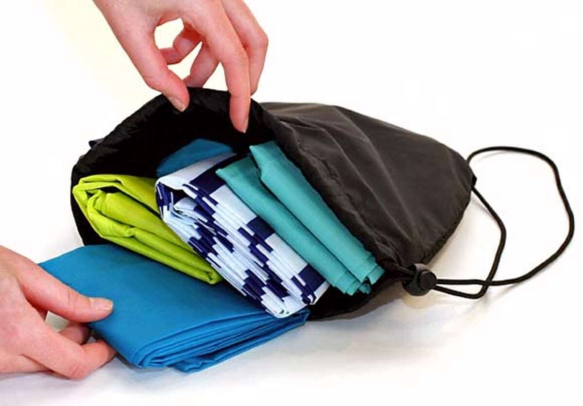 Baggu bags are fashionable food totes