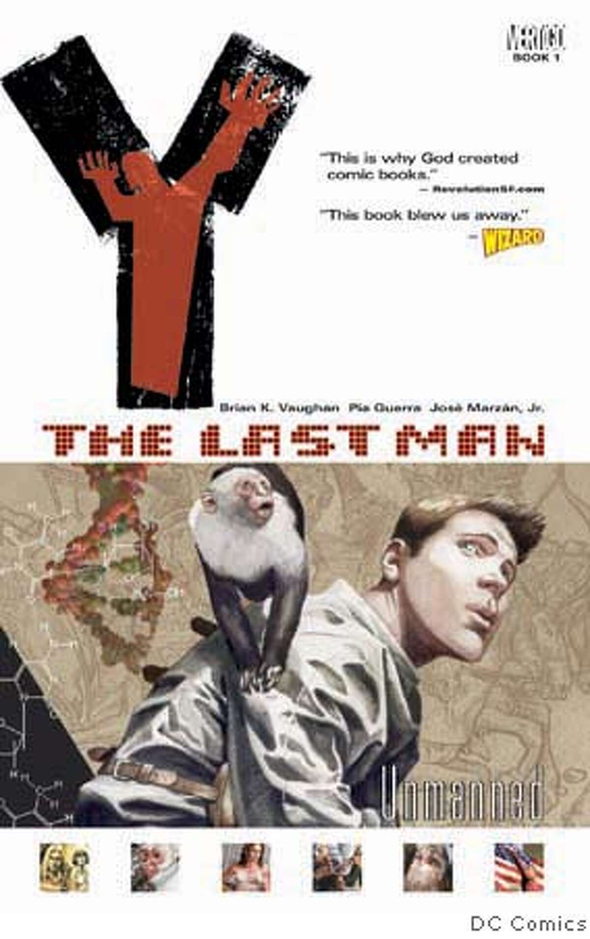 "The Last Man - Unmanned" by Vertigo Comics Credit: DC Comics