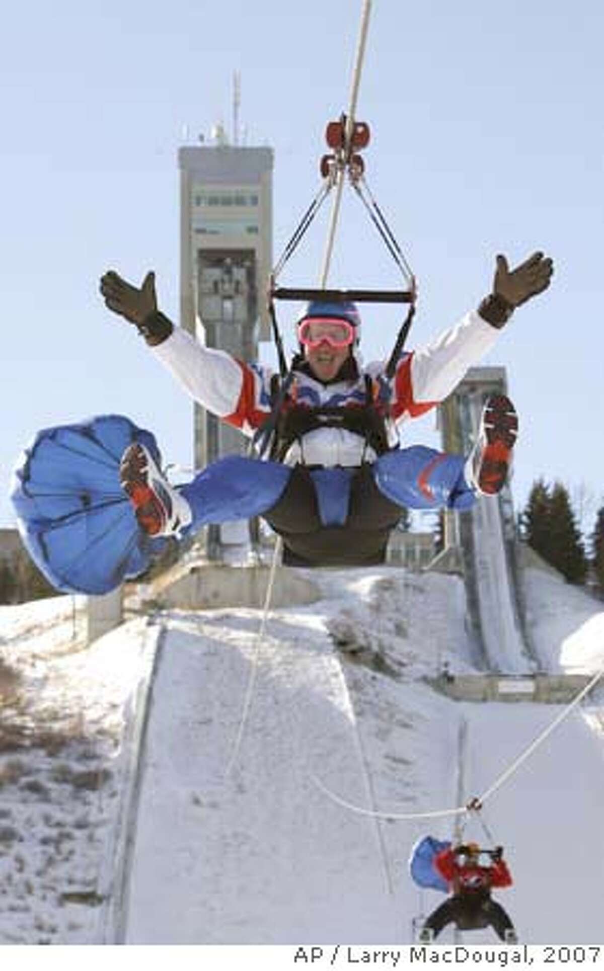 'Eddie the Eagle' flies in for his 20th anniversary