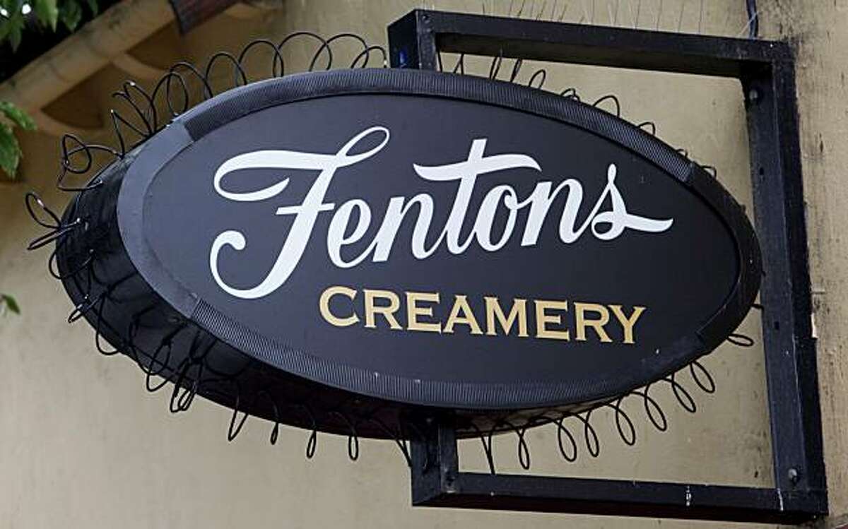 Fentons Creamery on Piedmont Ave. in Oakland, Calif., on Saturday May 23, 2009. The historic ice cream parlor and restaurant figures prominently into the new Pixar animated feature, "Up"