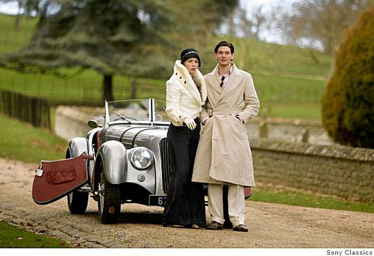 Jessica Biel and Ben Barnes in "Easy Virtue."