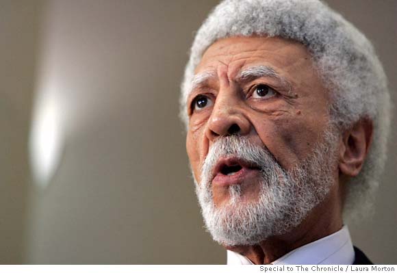 Dellums is behaving exactly as he said he would when campaigning